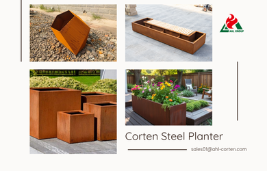 Corten Steel Planter Wholesale